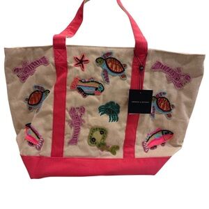 The Underwater Tales Beaded Boat Bag by America & Beyond